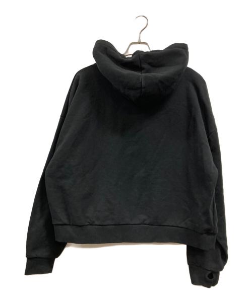 SINSS（シンス）SINSS (シンス) Double zip hoodie ブラック サイズ:Mの古着・服飾アイテム