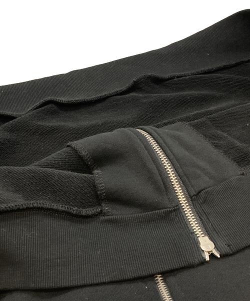 SINSS（シンス）SINSS (シンス) Double zip hoodie ブラック サイズ:Mの古着・服飾アイテム