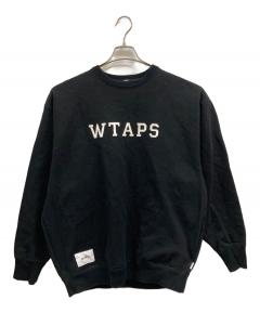 中古・古着通販】WTAPS (ダブルタップス) ハーフジップスウェット
