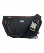 GUCCIグッチ）の古着「シェリーライン ボディバッグ」｜ブラック