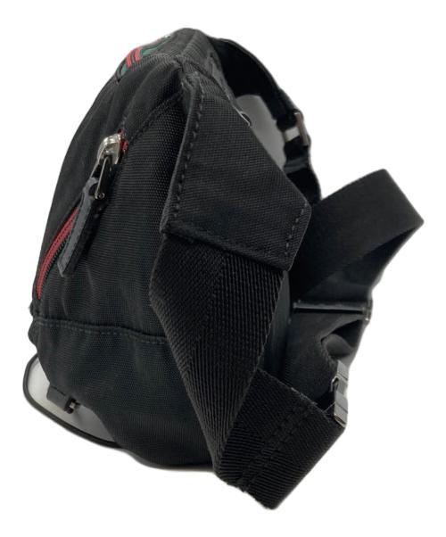 GUCCI（グッチ）GUCCI (グッチ) シェリーライン ボディバッグ ブラックの古着・服飾アイテム