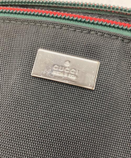 GUCCI（グッチ）GUCCI (グッチ) シェリーライン ボディバッグ ブラックの古着・服飾アイテム