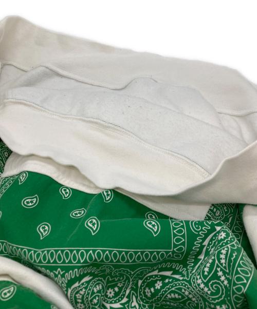 SUPREME（シュプリーム）Supreme (シュプリーム) THE NORTH FACE (ザ ノース フェイス) Bandana Hooded sweatshirt ホワイト サイズ:XXLの古着・服飾アイテム