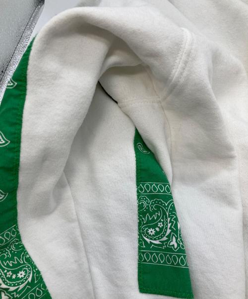 SUPREME（シュプリーム）Supreme (シュプリーム) THE NORTH FACE (ザ ノース フェイス) Bandana Hooded sweatshirt ホワイト サイズ:XXLの古着・服飾アイテム