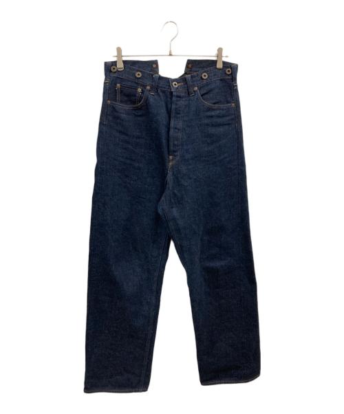 NIGEL CABOURN（ナイジェルケーボン）NIGEL CABOURN (ナイジェルケーボン) RAILMAN DENIM PANT WIDE インディゴ サイズ:30の古着・服飾アイテム