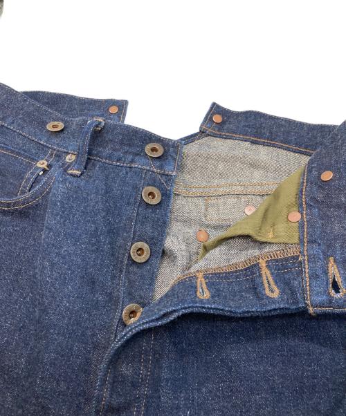 NIGEL CABOURN（ナイジェルケーボン）NIGEL CABOURN (ナイジェルケーボン) RAILMAN DENIM PANT WIDE インディゴ サイズ:30の古着・服飾アイテム