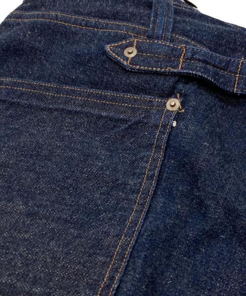 NIGEL CABOURN（ナイジェルケーボン）NIGEL CABOURN (ナイジェルケーボン) RAILMAN DENIM PANT WIDE インディゴ サイズ:30の古着・服飾アイテム
