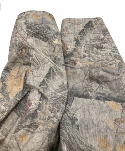 ZARA（ザラ）ZARA (ザラ) WASHED JACKET ABSTRACT PRINT グレー サイズ:XLの古着・服飾アイテム