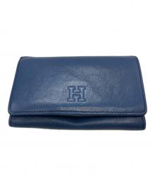 HIROFU（ヒロフ）の古着「2つ折りレザー財布」｜ブルー