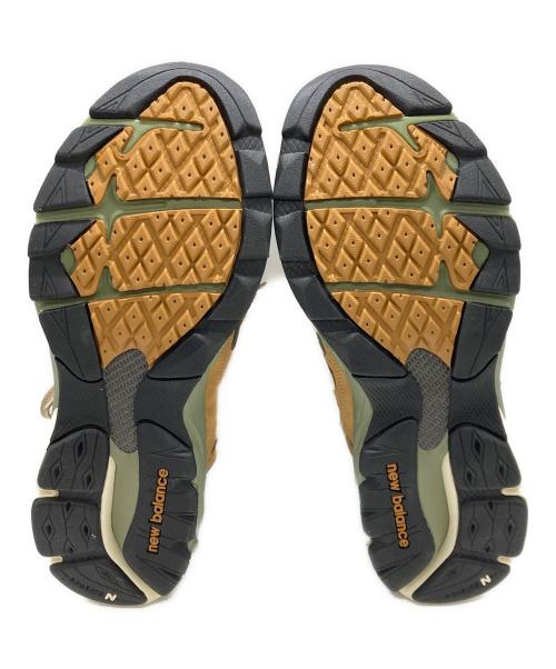 NEW BALANCE（ニューバランス）NEW BALANCE (ニューバランス) New Balance M990WG3 WHITE ブラウン×グリーン サイズ:26.5cm 未使用品の古着・服飾アイテム