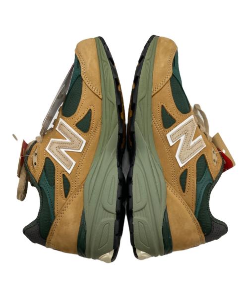 NEW BALANCE（ニューバランス）NEW BALANCE (ニューバランス) New Balance M990WG3 WHITE ブラウン×グリーン サイズ:26.5cm 未使用品の古着・服飾アイテム