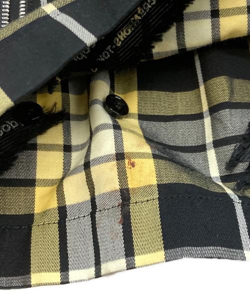 beautiful people（ビューティフルピープル）beautiful people (ビューティフルピープル) チェック柄ジャケット イエロー サイズ:Sの古着・服飾アイテム