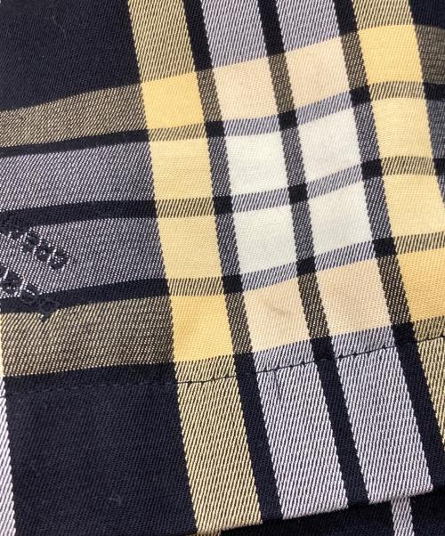 beautiful people（ビューティフルピープル）beautiful people (ビューティフルピープル) チェック柄ジャケット イエロー サイズ:Sの古着・服飾アイテム