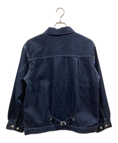 JOURNAL STANDARD relume（ジャーナルスタンダード レリューム）JOURNAL STANDARD relume (ジャーナルスタンダード レリューム) AMERICAN デニムトラッカージャケット by COTTON USA インディゴ サイズ:Mの古着・服飾アイテム
