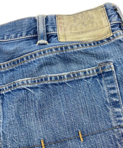 POLO RALPH LAUREN（ポロ・ラルフローレン）POLO RALPH LAUREN (ポロ・ラルフローレン) デニムパンツ インディゴ サイズ:38/32の古着・服飾アイテム