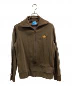 adidasアディダス）の古着「トラックジャケット」｜ブラウン