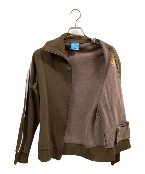 adidas（アディダス）adidas (アディダス) トラックジャケット ブラウン サイズ:不明の古着・服飾アイテム