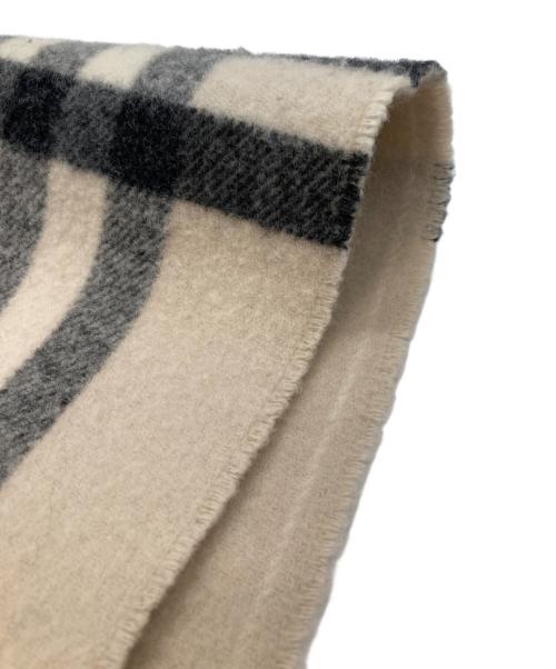 BURBERRY LONDON（バーバリーロンドン）BURBERRY LONDON (バーバリーロンドン) ノヴァチェックカシミヤ混ストール ベージュの古着・服飾アイテム