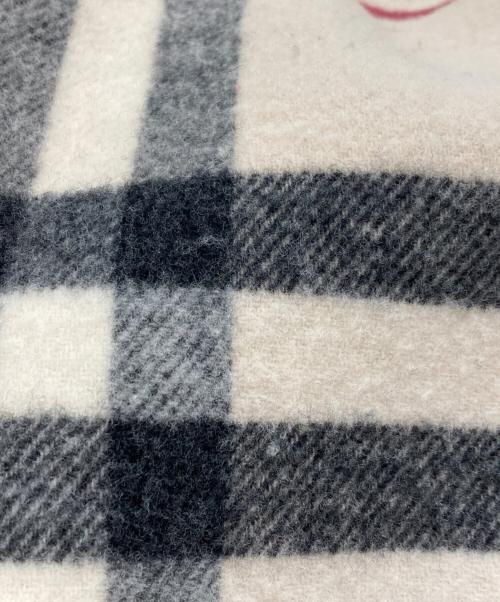 BURBERRY LONDON（バーバリーロンドン）BURBERRY LONDON (バーバリーロンドン) ノヴァチェックカシミヤ混ストール ベージュの古着・服飾アイテム
