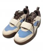 NIKE×Travis Scottナイキ×トラヴィススコット）の古着「Zoom Field Jaxx "Pale Ivory and Leche Blue"」｜ブルー×ブラウン