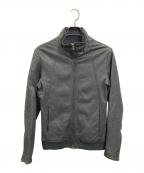 STUDIOUSステュディオス）の古着「レザージャケット」｜ネイビー