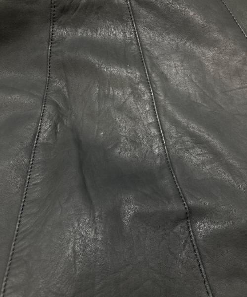 STUDIOUS（ステュディオス）STUDIOUS (ステュディオス) レザージャケット ネイビー サイズ:Lの古着・服飾アイテム