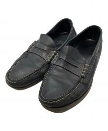 PARABOOT（パラブーツ）の古着「コインローファー」｜ブラック