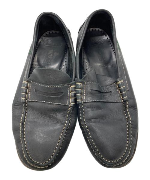 PARABOOT（パラブーツ）PARABOOT (パラブーツ) コインローファー ブラック サイズ:6 1/2の古着・服飾アイテム