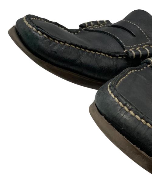 PARABOOT（パラブーツ）PARABOOT (パラブーツ) コインローファー ブラック サイズ:6 1/2の古着・服飾アイテム