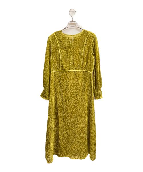 Lily Brown（リリーブラウン）Lily Brown (リリーブラウン) フローレットオパールワンピース イエロー サイズ:1の古着・服飾アイテム