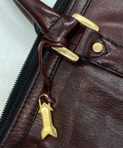 Gold Pfeil（ゴールドファイル）GOLD PFEIL (ゴールドファイル) ボストンバッグ ブラウンの古着・服飾アイテム