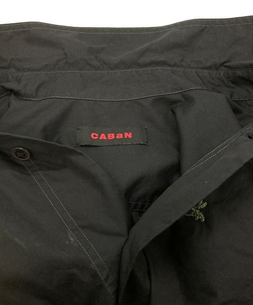 CABAN（キャバン）CABaN (キャバン) コットン エンブロイダリーブルゾン ブラック サイズ:Sの古着・服飾アイテム
