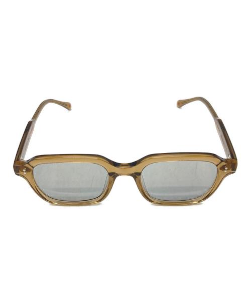 L'OEIL DE TOKYO（ロイデトキョウ）L'OEIL DE TOKYO (ロイデトキョウ) サングラス ベージュ サイズ:50□20-145の古着・服飾アイテム