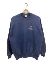 JERZEES（ジャージーズ）の古着「刺繍ロゴスウェット」｜ネイビー