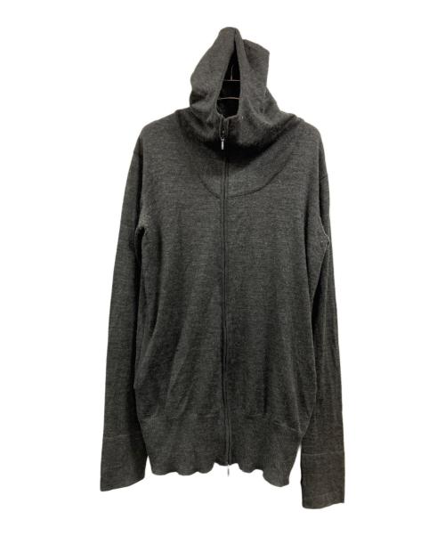 PPFM（ピーピーエフエム）PPFM　 (ピーピーエフエム) ギミックニットパーカー グレー サイズ:3の古着・服飾アイテム