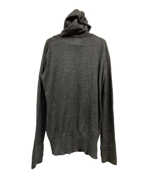 PPFM（ピーピーエフエム）PPFM　 (ピーピーエフエム) ギミックニットパーカー グレー サイズ:3の古着・服飾アイテム