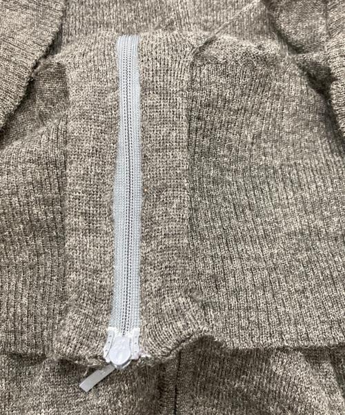 PPFM（ピーピーエフエム）PPFM　 (ピーピーエフエム) ギミックニットパーカー グレー サイズ:3の古着・服飾アイテム