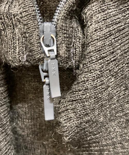 PPFM（ピーピーエフエム）PPFM　 (ピーピーエフエム) ギミックニットパーカー グレー サイズ:3の古着・服飾アイテム