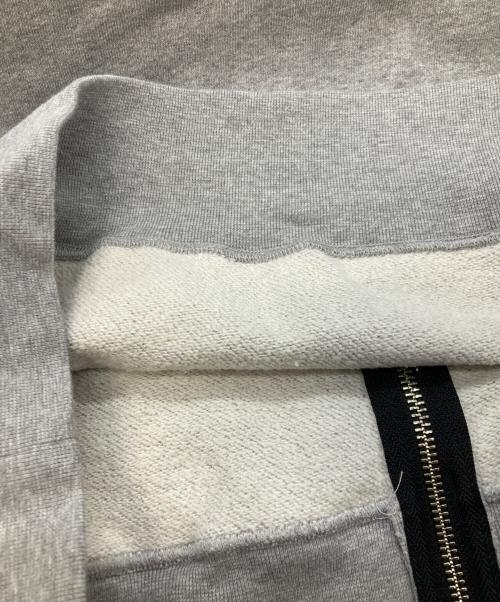 A BATHING APE（ア ベイシング エイプ）A BATHING APE (ア ベイシング エイプ) LACOSTE (ラコステ) CROCODILE FULL ZIP HOODIE グレー サイズ:2の古着・服飾アイテム