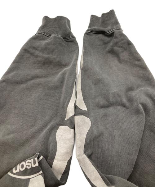 VANSON（バンソン）VANSON (バンソン) ボーンプリントジップパーカー グレー サイズ:Lの古着・服飾アイテム