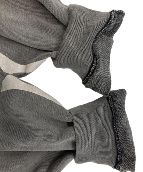 VANSON（バンソン）VANSON (バンソン) ボーンプリントジップパーカー グレー サイズ:Lの古着・服飾アイテム