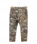 LEVI'Sリーバイス）の古着「502 リアルツリーコーデュロイパンツ」｜カーキ×ブラウン