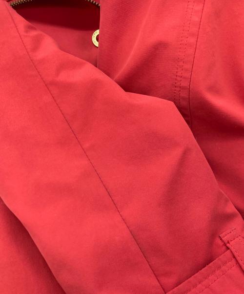 BURBERRY BLUE LABEL（バーバリー ブルー レーベル）BURBERRY BLUE LABEL (バーバリー ブルー レーベル) 金釦トレンチコート レッド サイズ:38の古着・服飾アイテム