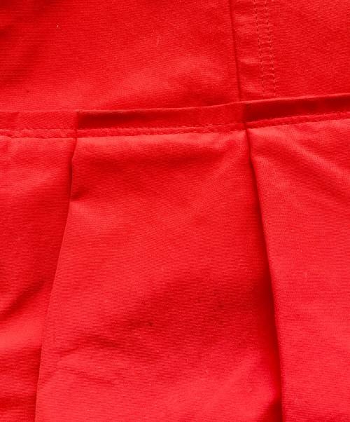 BURBERRY BLUE LABEL（バーバリー ブルー レーベル）BURBERRY BLUE LABEL (バーバリー ブルー レーベル) 金釦トレンチコート レッド サイズ:38の古着・服飾アイテム