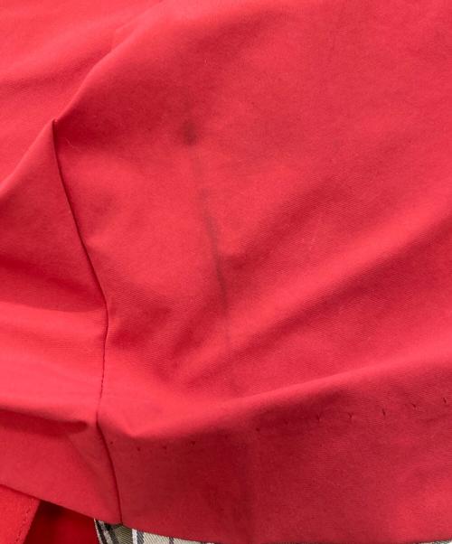 BURBERRY BLUE LABEL（バーバリー ブルー レーベル）BURBERRY BLUE LABEL (バーバリー ブルー レーベル) 金釦トレンチコート レッド サイズ:38の古着・服飾アイテム