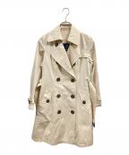 BURBERRY BLUE LABELバーバリー ブルー レーベル）の古着「ライナー付トレンチコート」｜ベージュ