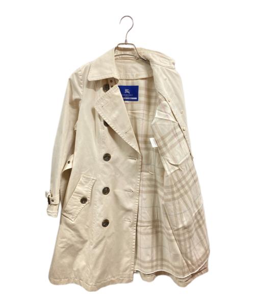 BURBERRY BLUE LABEL（バーバリー ブルー レーベル）BURBERRY BLUE LABEL (バーバリー ブルー レーベル) ライナー付トレンチコート ベージュ サイズ:38の古着・服飾アイテム