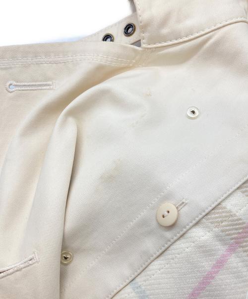 BURBERRY BLUE LABEL（バーバリー ブルー レーベル）BURBERRY BLUE LABEL (バーバリー ブルー レーベル) ライナー付トレンチコート ベージュ サイズ:38の古着・服飾アイテム