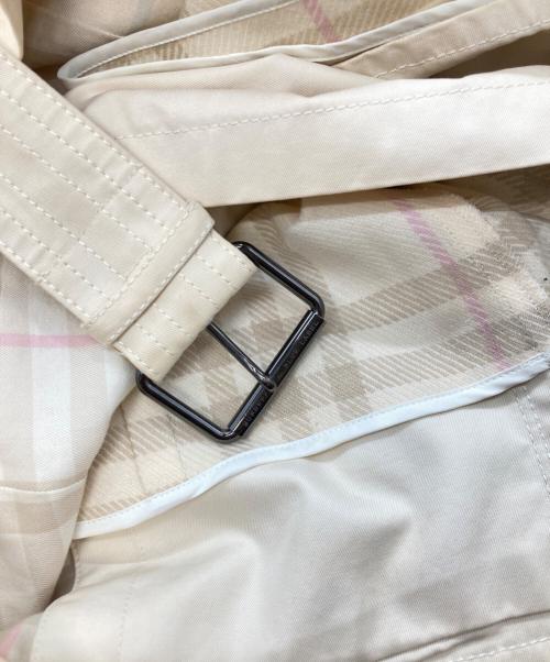 BURBERRY BLUE LABEL（バーバリー ブルー レーベル）BURBERRY BLUE LABEL (バーバリー ブルー レーベル) ライナー付トレンチコート ベージュ サイズ:38の古着・服飾アイテム
