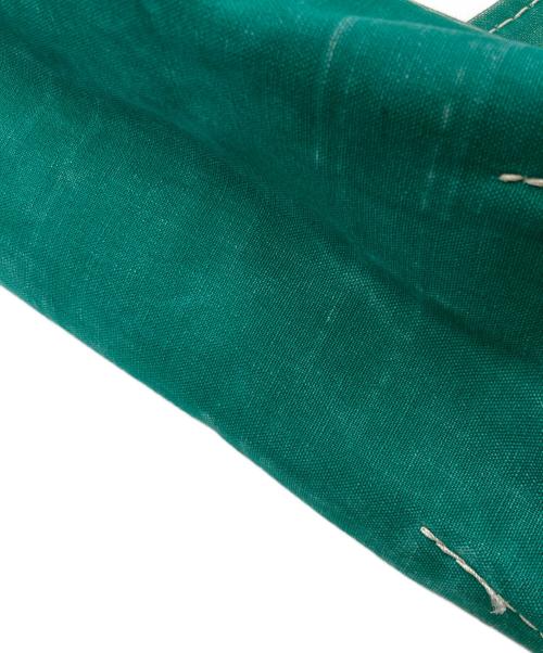 L.L.Bean（エルエルビーン）L.L.Bean (エルエルビーン) キャンバストートバッグ ベージュ×グリーンの古着・服飾アイテム